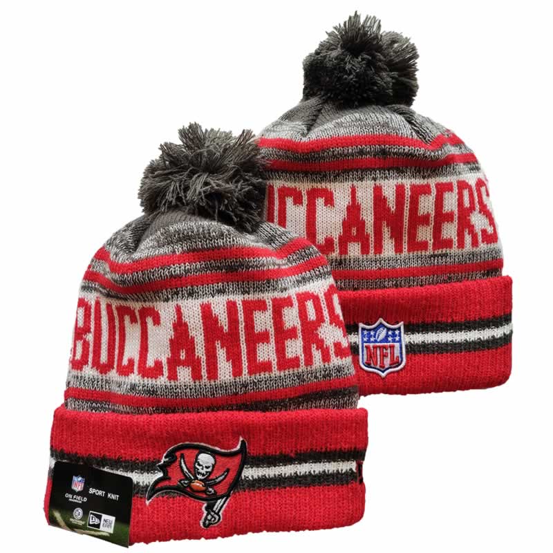 Buccaneers Team Logo Red and Gray Pom Cuffed Knit Hat YD,We sell and wholesale Buccaneers Team Logo Red and Gray Pom Cuffed Knit Hat YD on line form chian!